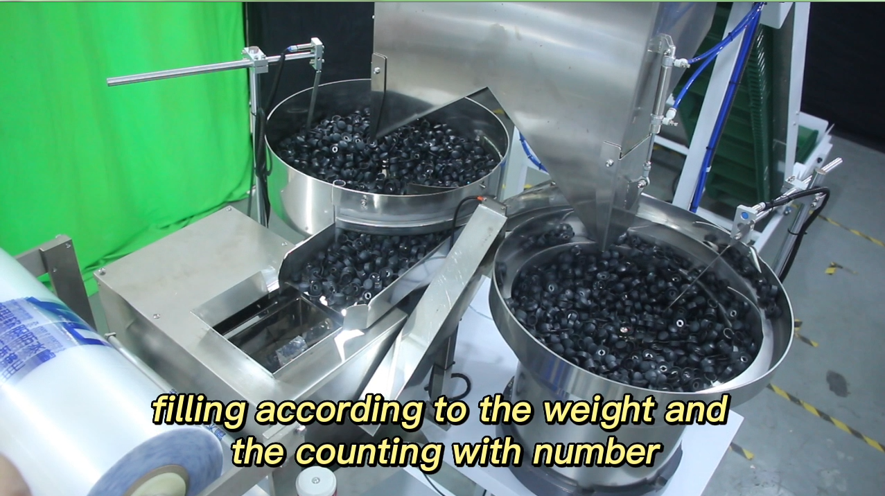 Automatic Counting Number Packaging Machine Packing Bulk Plastic Accessories Parts Fittings Check Weigher