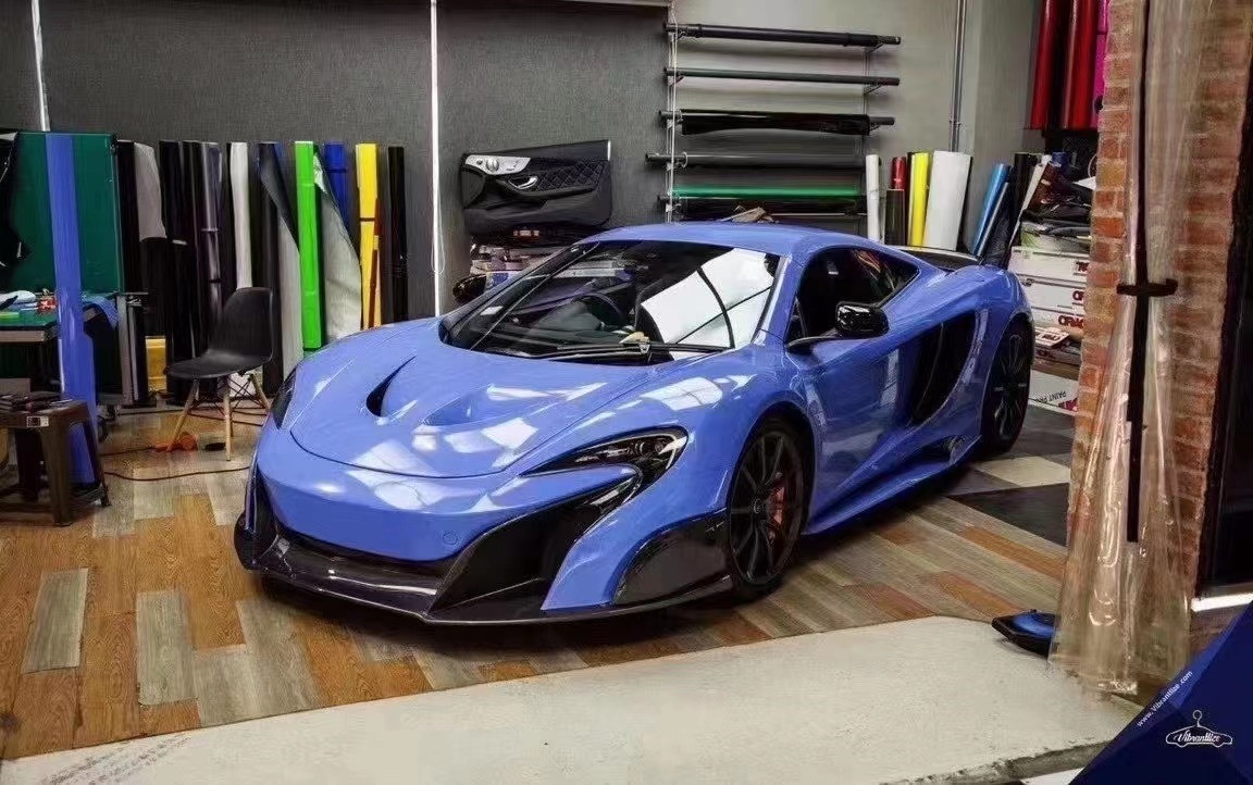 Car Front Bumper Carbon Parts for Mclaren Mp4 12C 625c 650S Upgrade to 675LT Style Body Kit