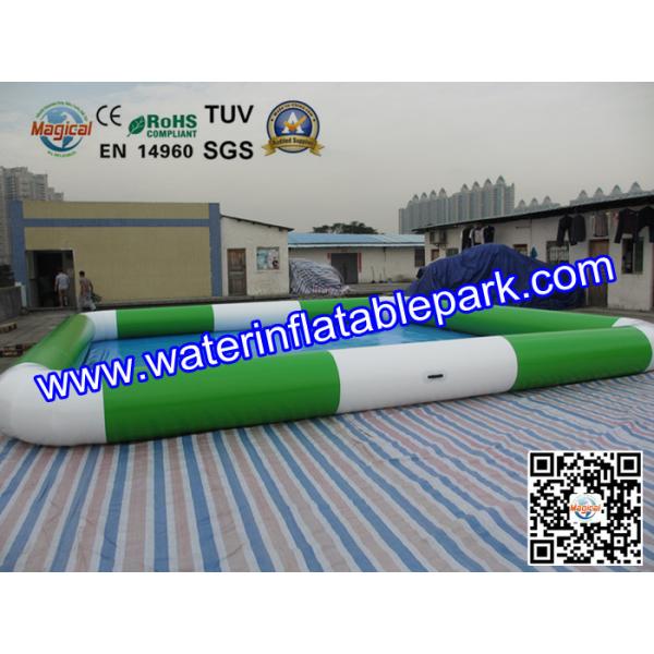 Amusement Park Square Inflatable Water Pool Facilities 7m x 7m