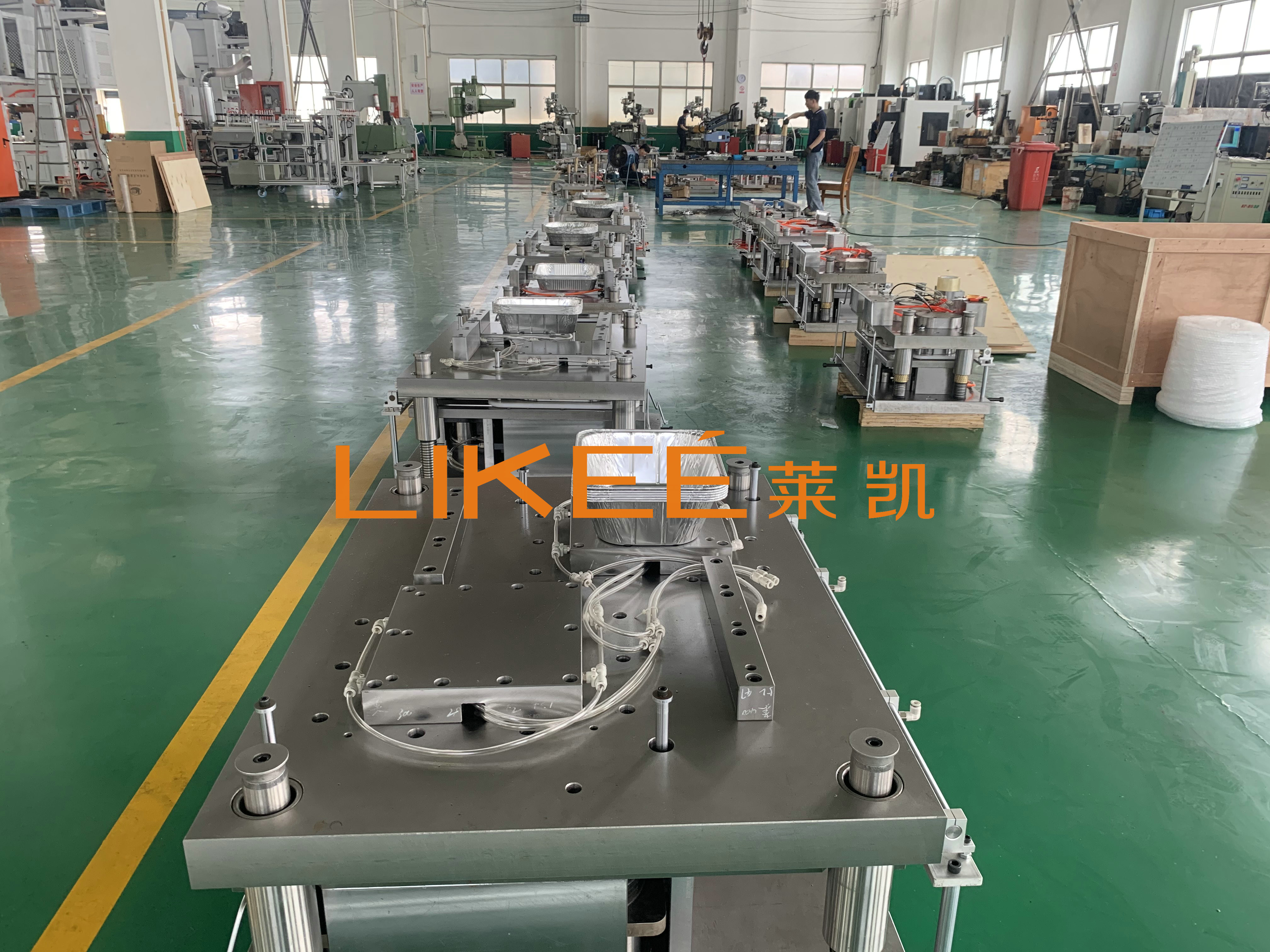 Punching Type 60HRC Aluminum Foil Container Mould For Temper H24 Foil