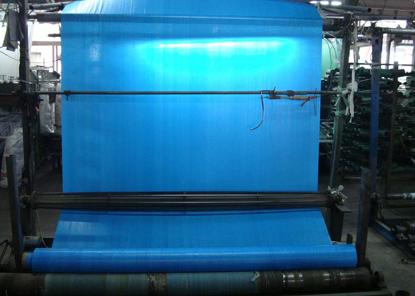 Recyclable PP Woven Fabric with High Gloss / Matte Finishes Available