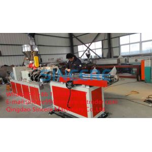 China PVC PP PE Corrugated Pipe Extrusion Line on sale