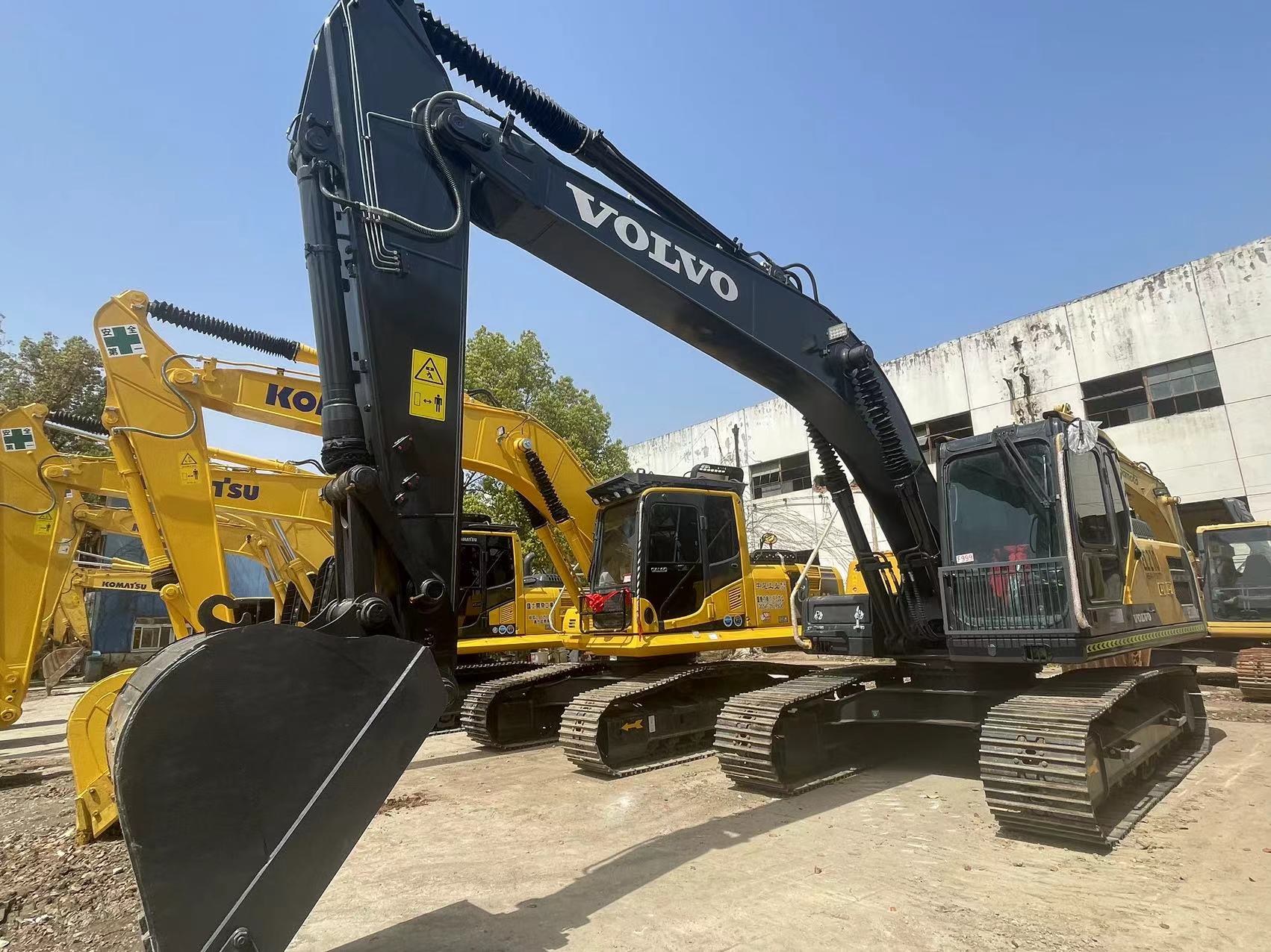 Second Hand excavator Hydraulic Volvo480 210 180/Used Crawler Excavator building construction tools and equipment