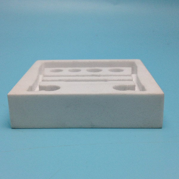 CNC Die Cut Out Foam Inserts , White Protective Padded Divider Insert