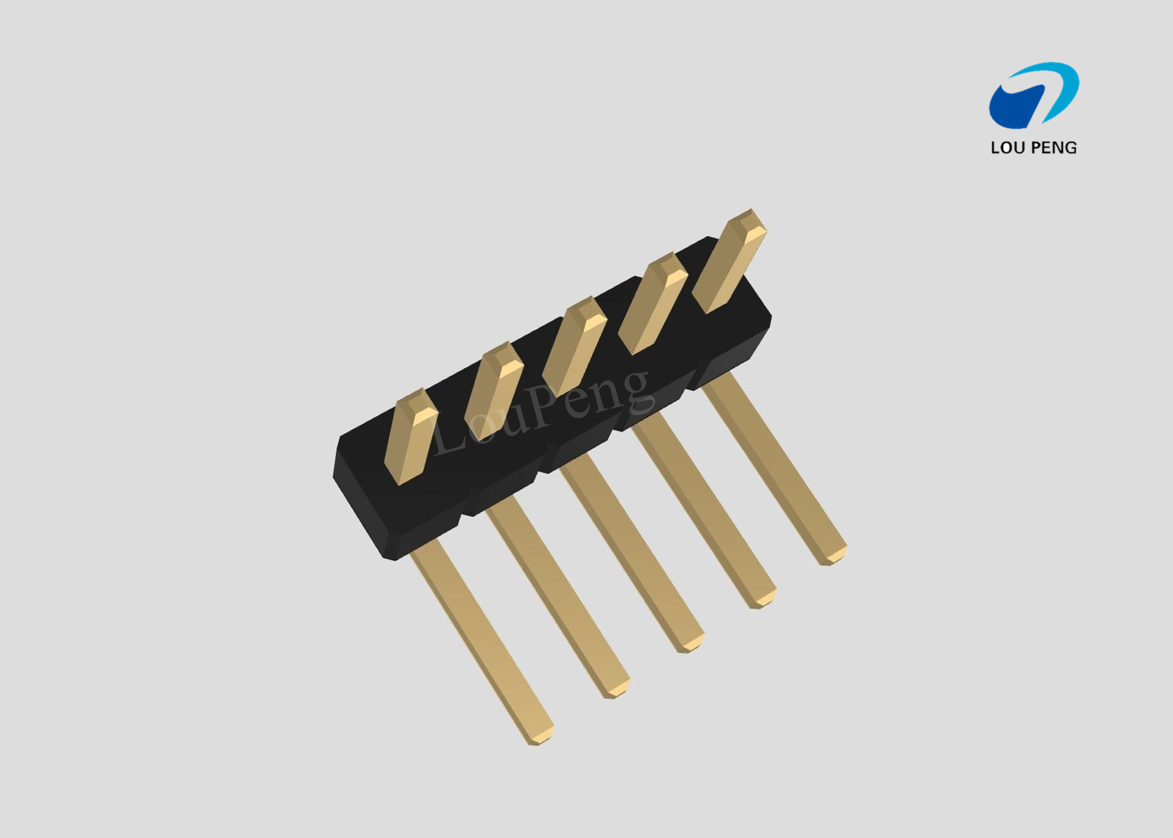 Pin Header 1x05pin 1.00mm pitch horizontal