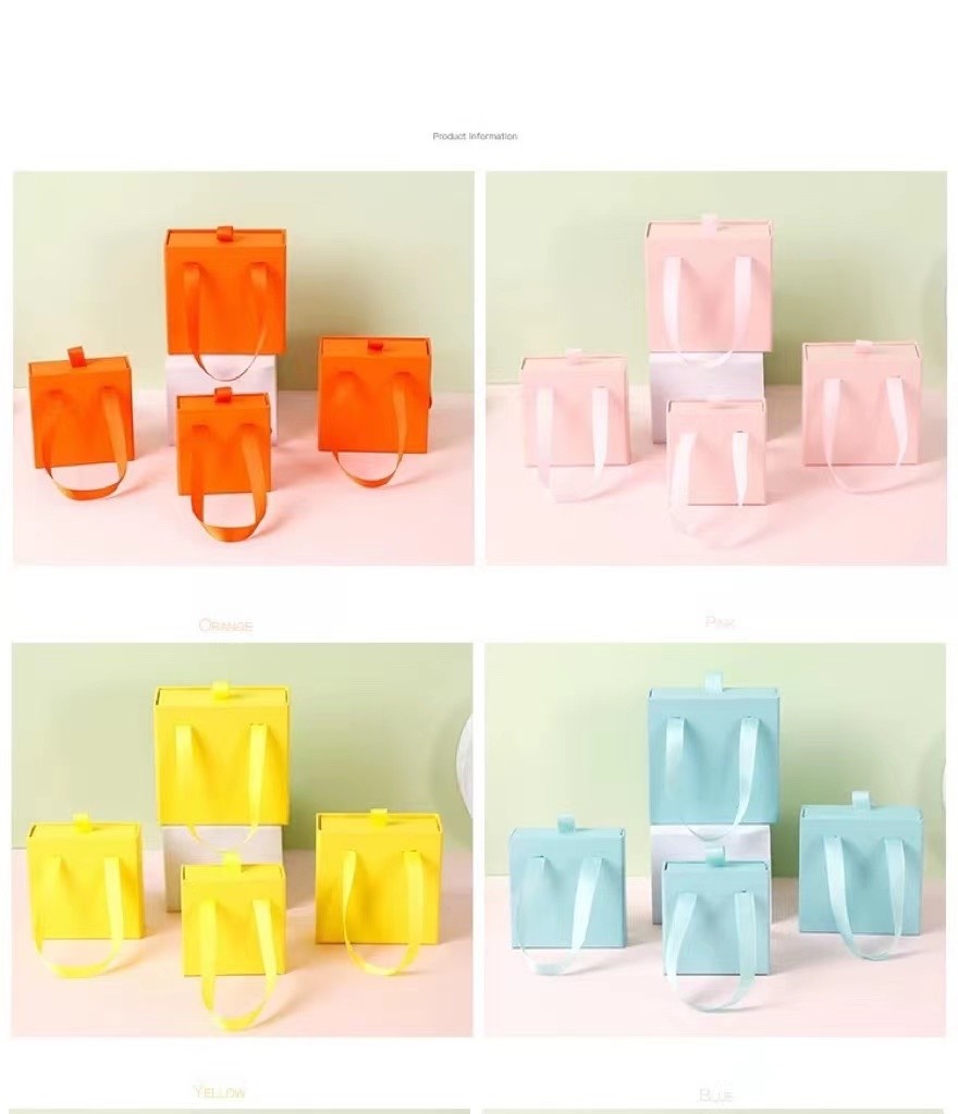 Gold Silver Foil Logo Paper Jewellery Packaging Sliding Drawer Box 9x9x3.4cm 8x8x3.2cm
