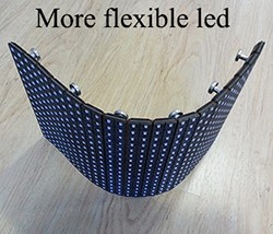 shenzhen manufacture make your own led display customized flexible advertising screen