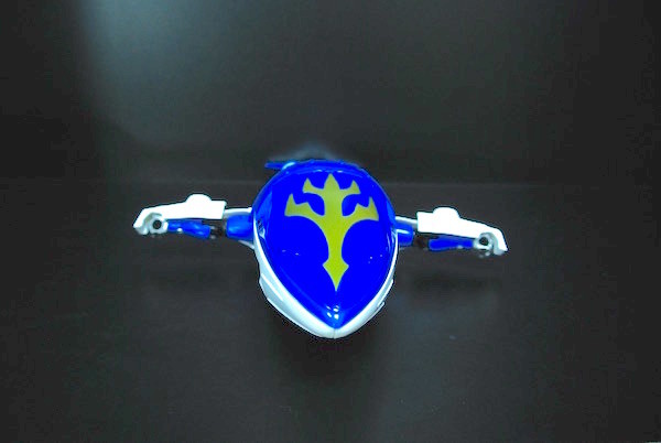 Blue Shark Figure Transformer Robot Toy Easy Operation For Display