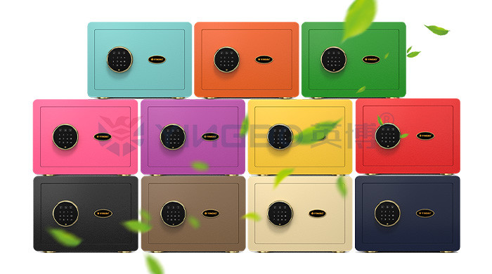 Colorful Home Dual Alarm System Security Safe Box YB/SC-25
