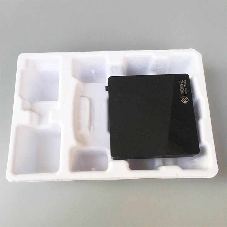 Degradable Environmental Friendly Dry Pressure White Sugar Cane Pulp Router Tray