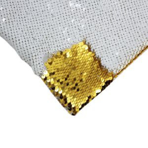 Custom-Made Double Sided Sublimation Reversible Gold Mermaid Printed Sequin