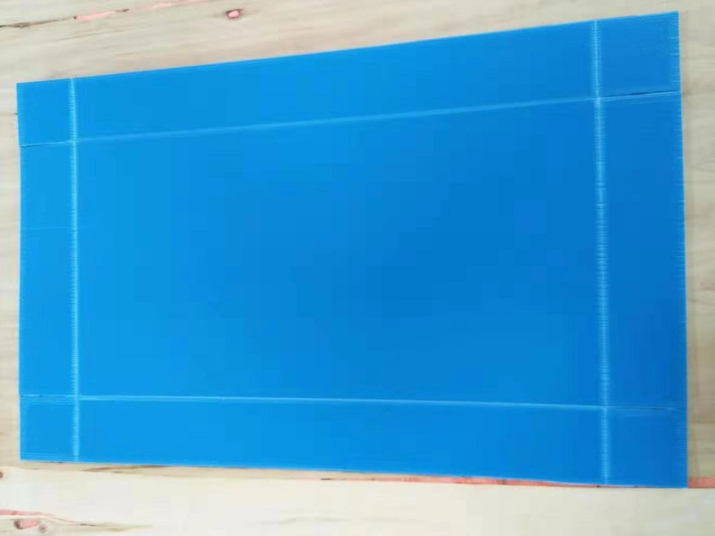 Shape Customized Plastic Roof Panels Recyclable Construction Plastic Corrugated Pads Waterproof