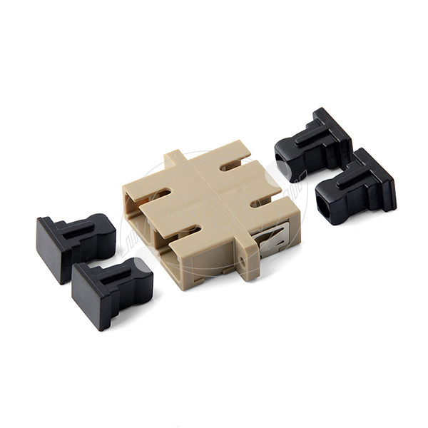 SX / DX SC PC / APC Fiber Optic Cable Assemblies , SM / MM Fiber Optic Adapter