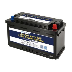 12V150Ah Deep Cycle Lithium Battery Prismatic LiFePO4 Cell Type Long-Lasting