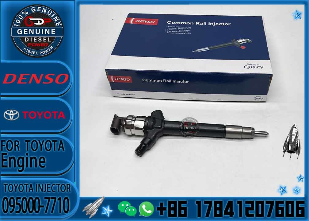 Common Rail Exchange Injectors 0950007710 095000 7710 Injector Pump Diesel 095000-7710 for Toyota