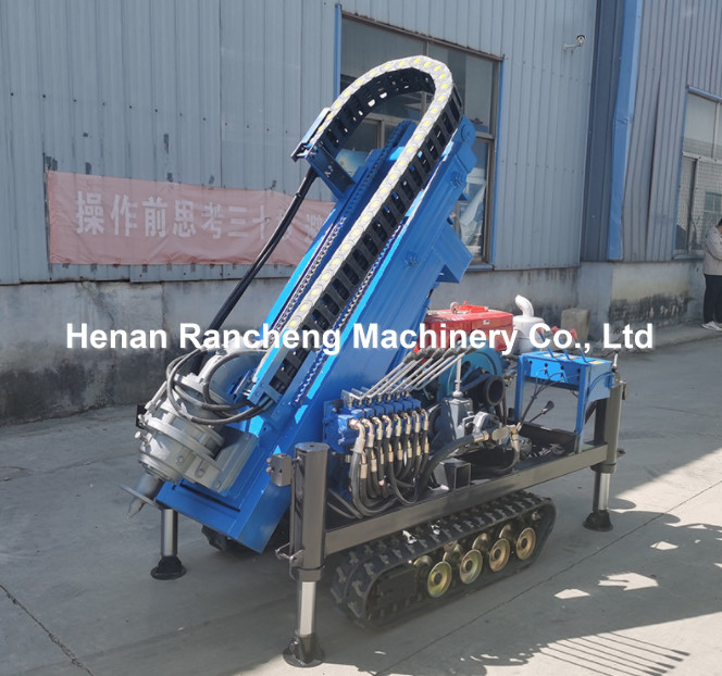30Hp Hydraulic Mechanical Transmission Pile Driver With 30m Crawler Gearbox