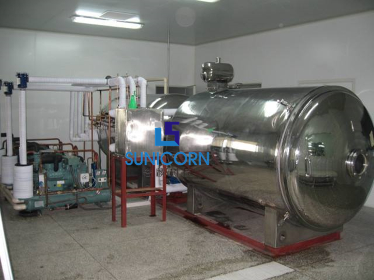 40sqm 400kg Large Freeze Dryer , Fully Automatic Freeze Dryer Small Noise