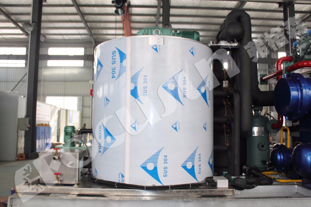 Water Cooling Seafood Cooling Seawater Flake Ice Maker Machine in Harsh Environments