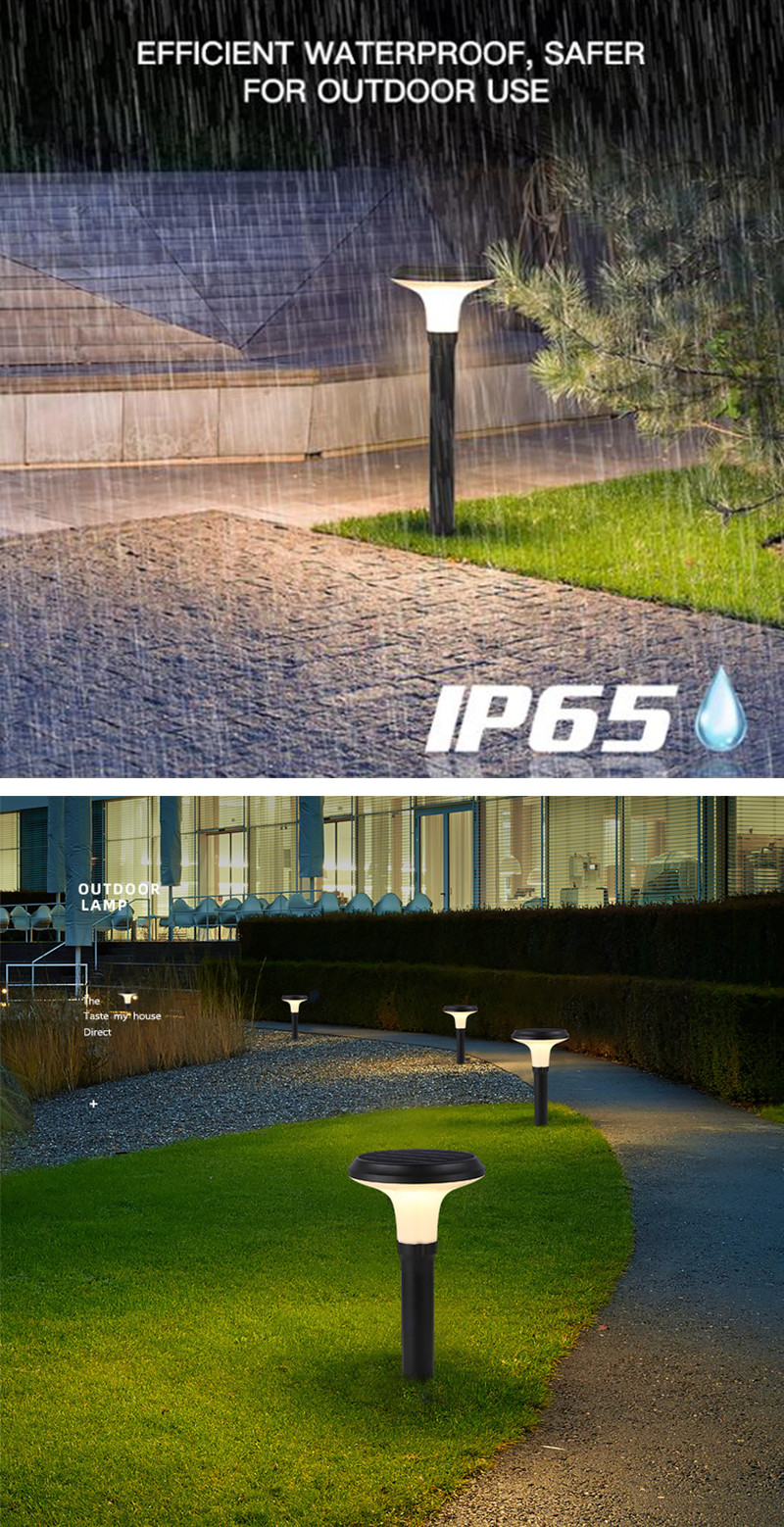 DC 5V Outdoor Solar Garden Light 6000K Patio Power Lanterns Sensor For Home Lawn Walkway