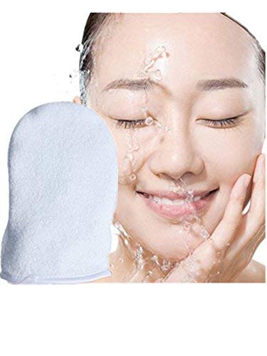 Microfiber Facial Wash Cleaning Makeup Removing Gloves Makeup Remover Private Label