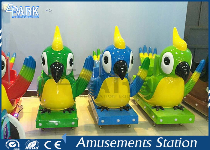 Exquisite Parrot Shape Kiddy Ride Machine Coin Operated Arcade
