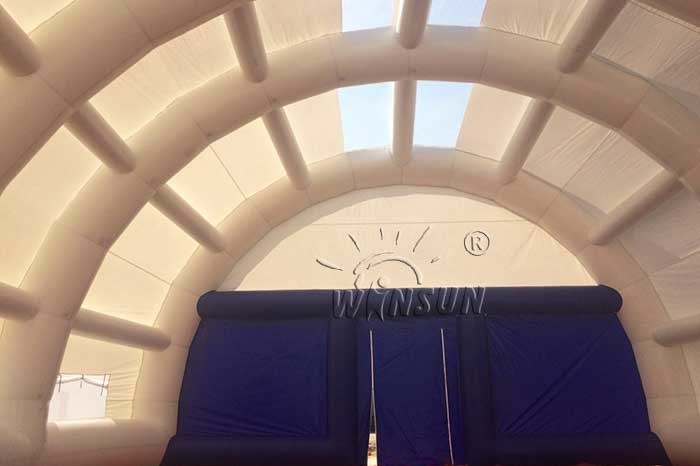 Tennis Court Inflatable Event Tent For Outdoor Activities 37x18x9.5m