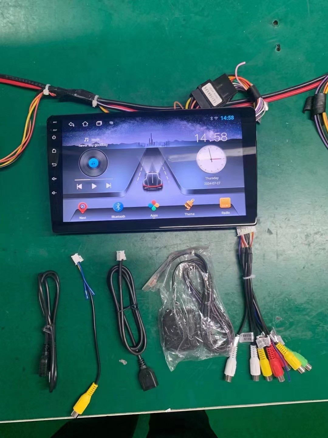Touch Screen Display Car DVD GPS Navigation System , Double Din Car Stereo Dvd Player