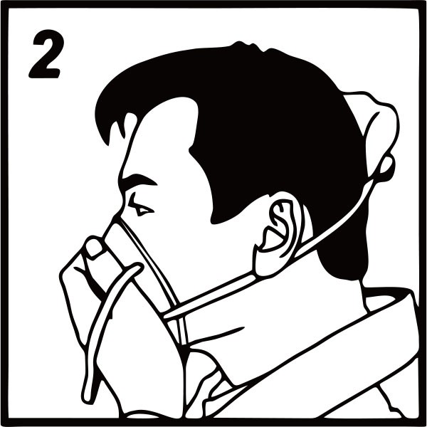 Coronavirus Disposable Face Mask Niosh Approved Respirator With Earloop