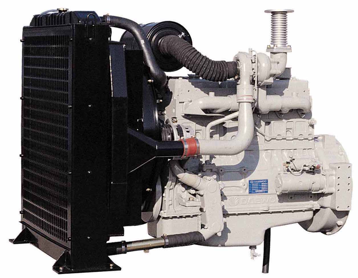 Doosan Diesel Engine For Water Cooling Diesel Generator Set Powered by Doosan Diesel Engine DP086TA Power 150kVA