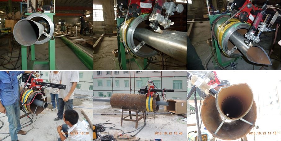 AC220±10v 50Hz Portable Pipe Cutter CNC Automatic Pipe Tube Plasma Cutting Machine