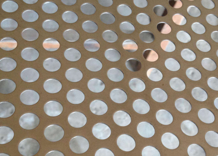 304 316 4x8 0.1mm Stainless Steel Perforated Metal Sheet