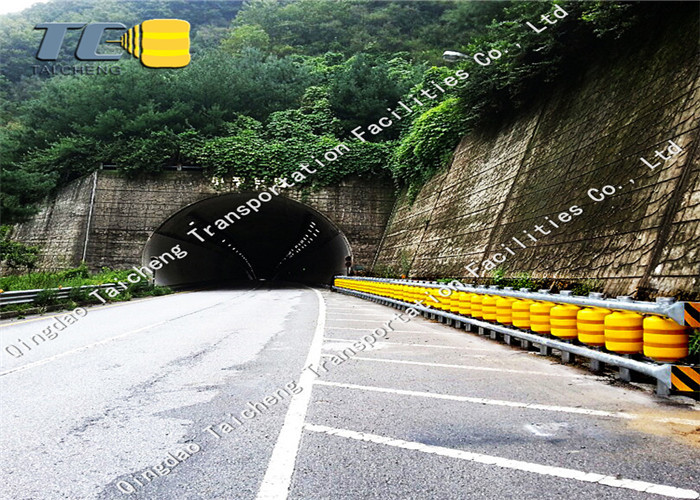 Roadway Safety Rolling Guardrail Barrier with EVA Q345 Material