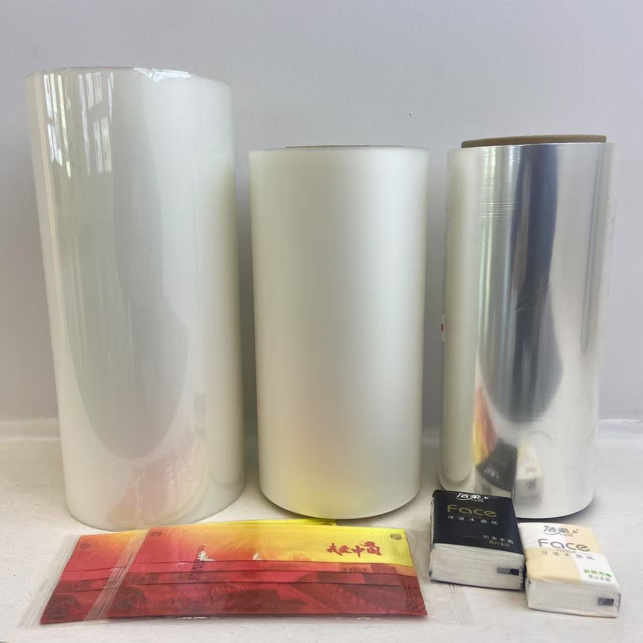 Single / Double Sides Heat Sealable Packaging BOPP Film 15-40Micron Customization