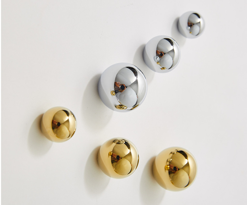 Minimalist Brass Dresser Knob Drawer Handle Kitchen Gold 30mm Drawer Knobs