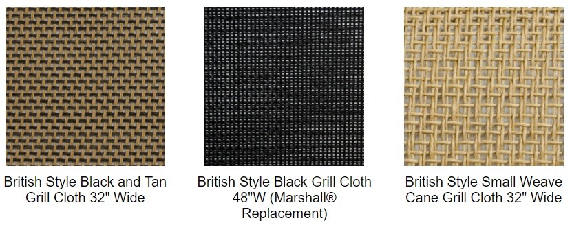 Original Marshall Cabinet Grill Cloth Black Weave grill cloth fabric DIY repair speaker