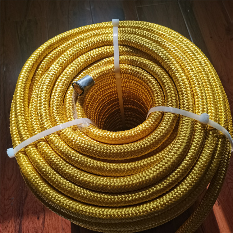 12 Strand UHMWPE Rope Core Double Braided UHMWPE Rope Hawser Ship Rope