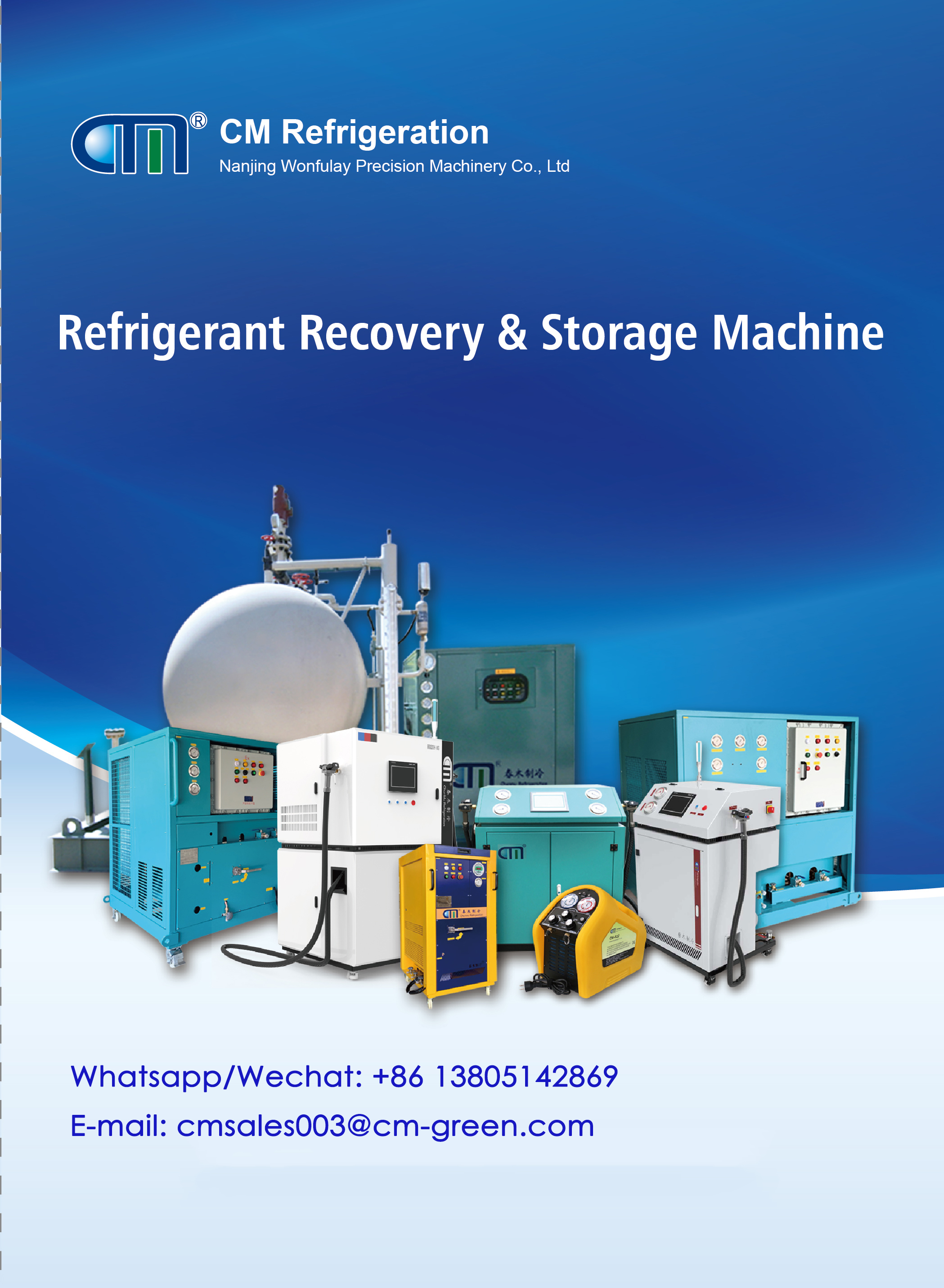 Recovery Gas R290 Freon Pumping Station Industrial R600 Refrigerant Recovery Pump