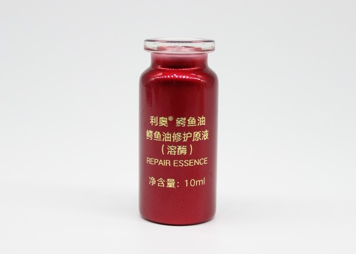 Cosmetic 1-50ml Vial Glass Bottle Customized Size With Printing /Hot Stamping