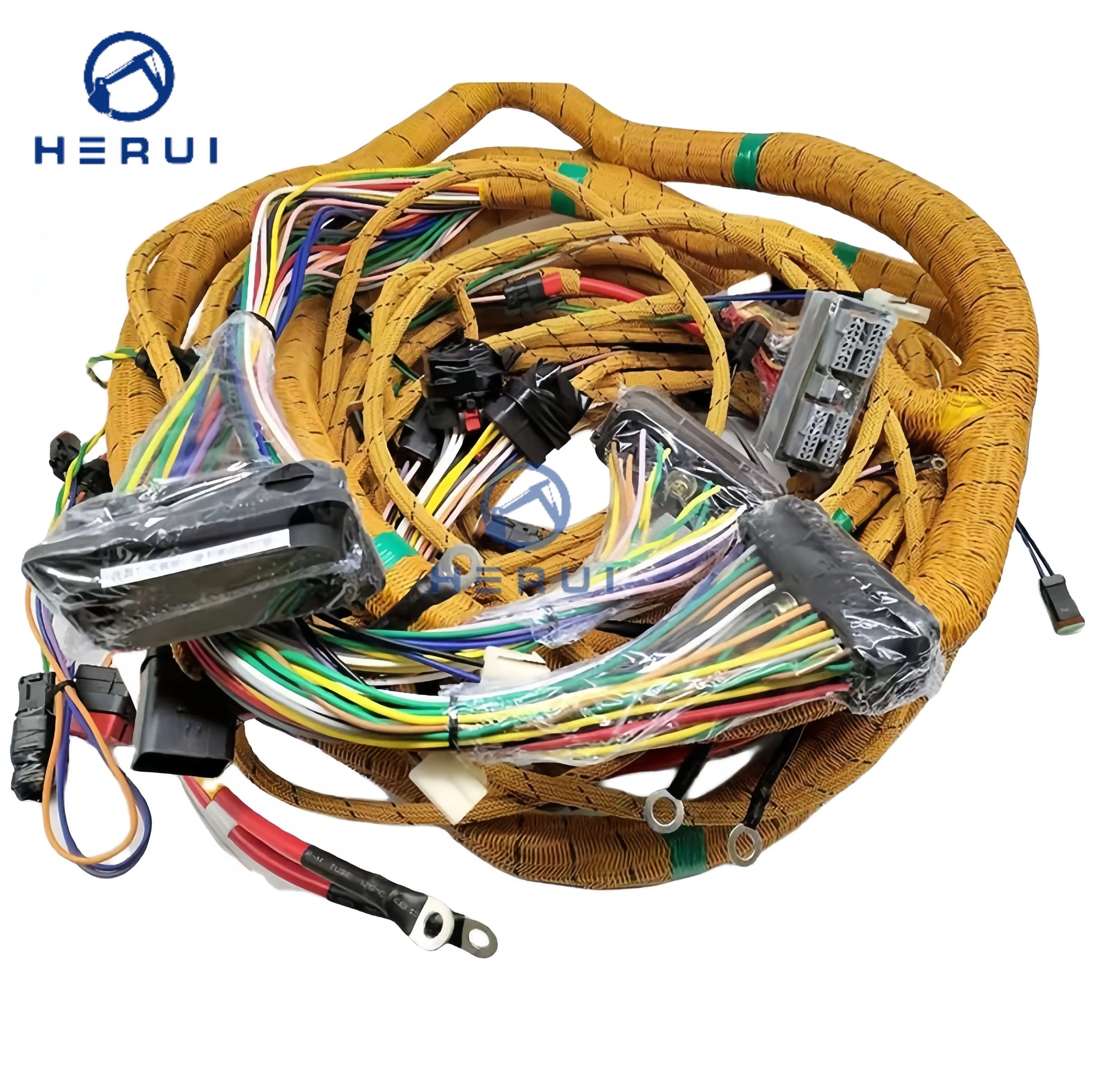 E320D E323D Excavator External Wiring Harness 306-8777 For Caterpillar C6.4 Diesel Engine Wire Harness