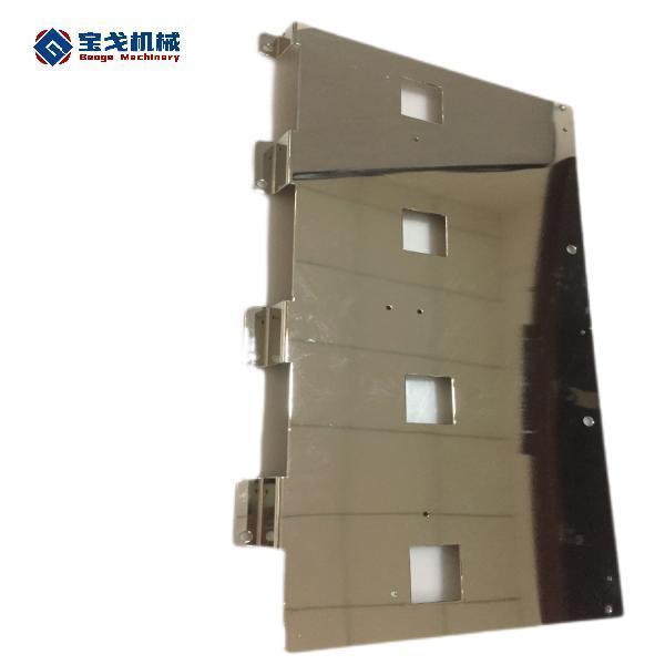 OEM Aluminum Bending Anodized Air Conditioner Panel Sheet Metal Fabrication