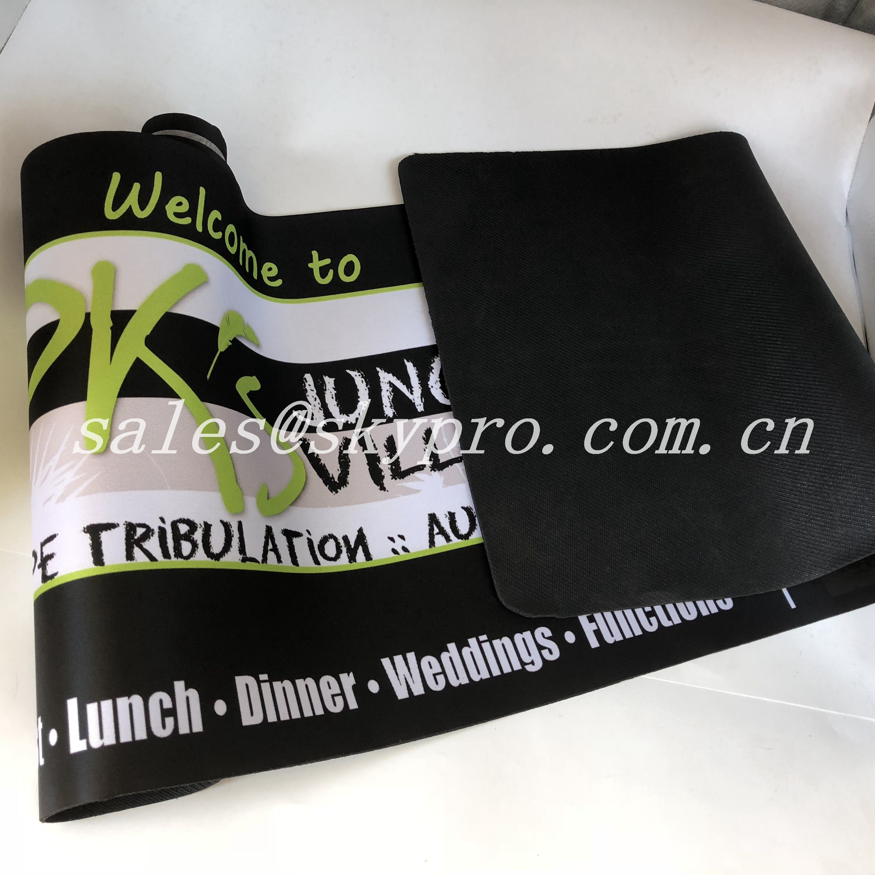 Blank Printable Neoprene Fabric Roll Anti Fatigue With Printing Logo