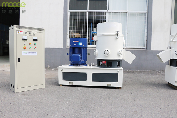 LDPE HDPE Plastic Recycling Granulator Machine Film Portable Plastic Melter Densifier