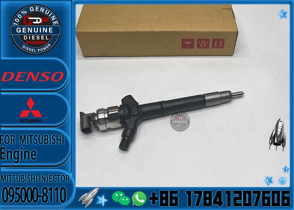 Good price common rail injector 095000-8110 9709500-811 SM095000-811 1465A307 236700L030 23670-0L030 For Mitsubishi 3.2d