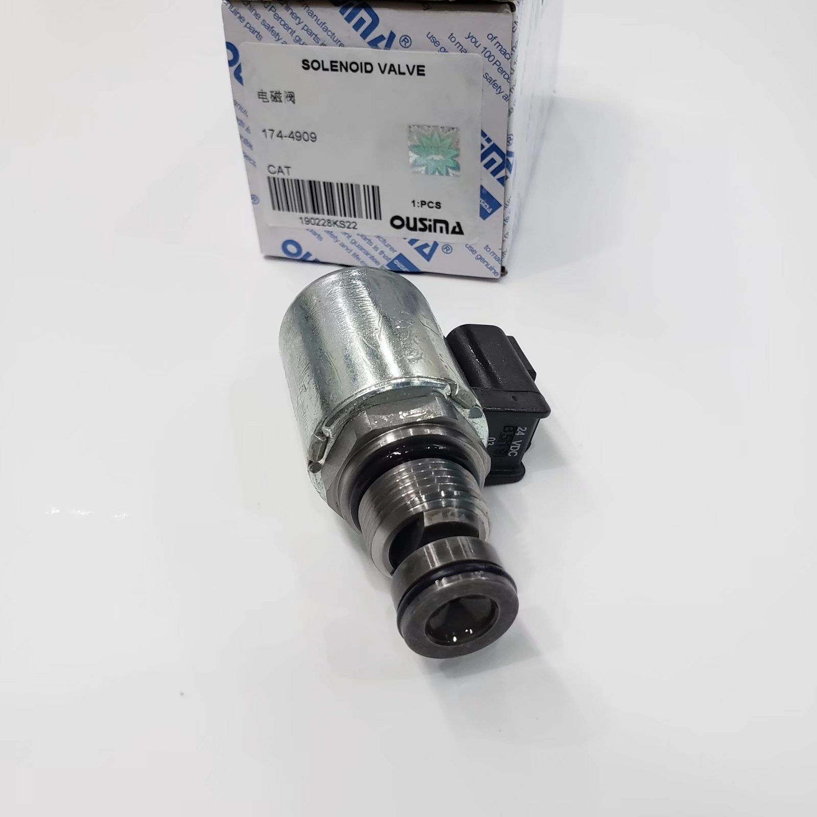 OUSIMA 174-4909 Solenoid Valve Assembly Solenoid For Excavator