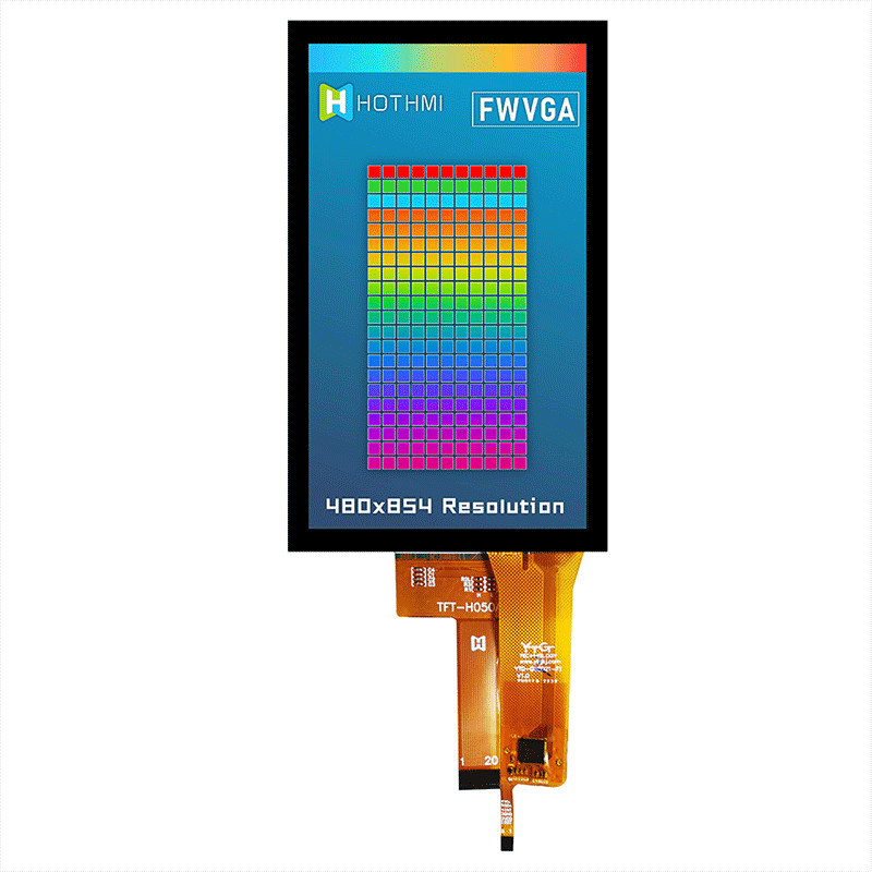 550cd/M2 MIPI TFT LCD Touch Screen IC ST7701S 5 Inch TFT LCD Module