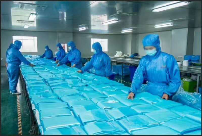 Nonwoven 80*200cm OEM Blue White Disposable Bed Cover Roll