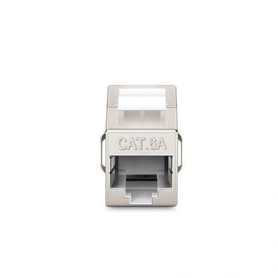 RJ45 Cat 6A Shielded Keystone Adapter Cat7 Keystone Jack for Female Networking Needs