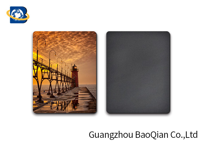 Beautiful Landscape 3D Refrigerator Magnets , Lenticular 3D Printing Magnets Flip Effect