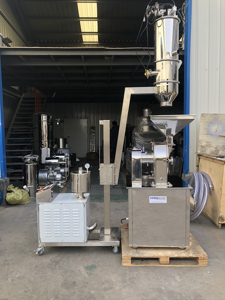Stainless Steel Powder Grinder Machine With Replaceable Crushing Tools