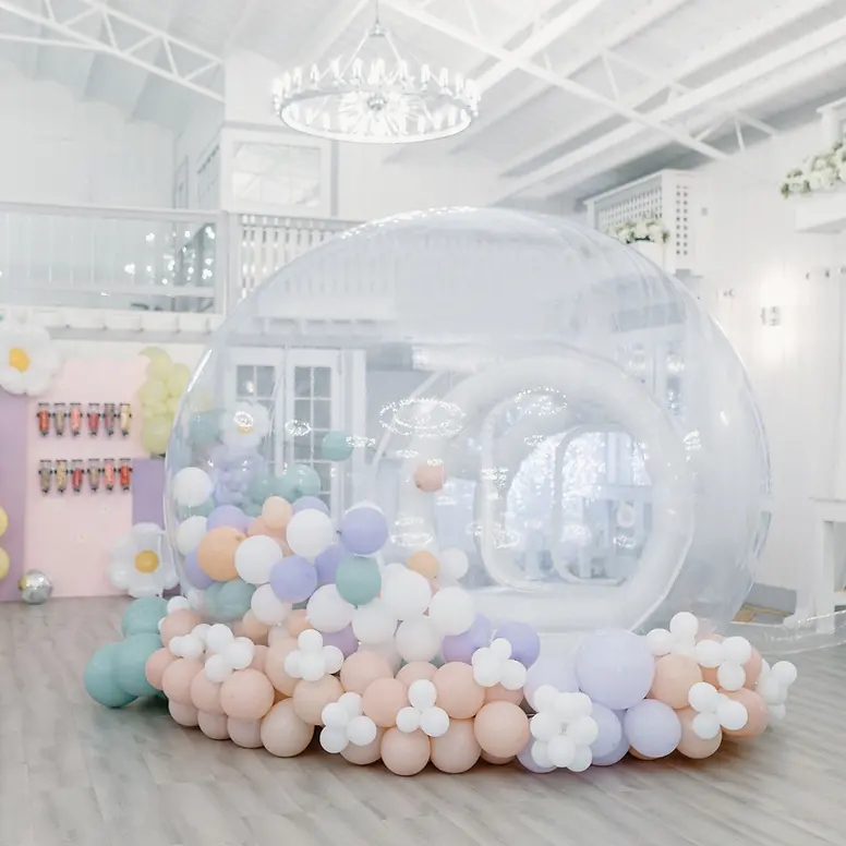 Luxurious Igloo Dome Tent Inflatable Bubble Tent Lodge Party Rental Bubble Balloon House
